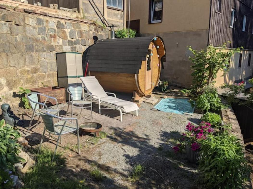 Lichtdurchflutete Helle Wohnung Mit Garten Sauna & Pool - Hw3 Sebnitz Exterior photo
